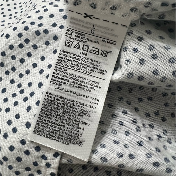 Smocked Off-the-Shoulder Top for Women Large - Picture 6 of 6